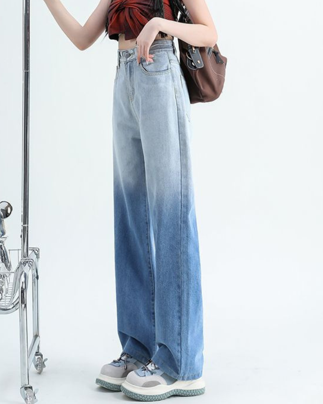 Arden Fade Wide Denim Pants
