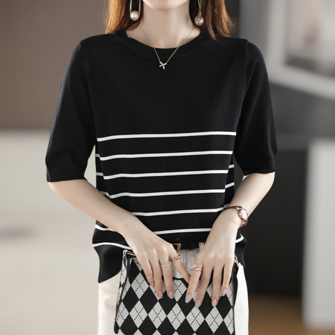 Marina Line Calm Knit Top