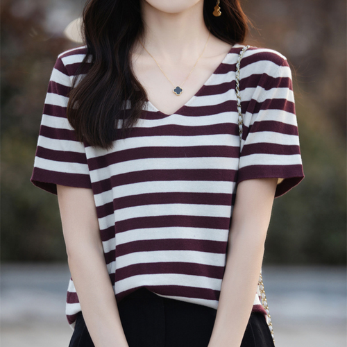 Delia Soft Stripe T-Shirt