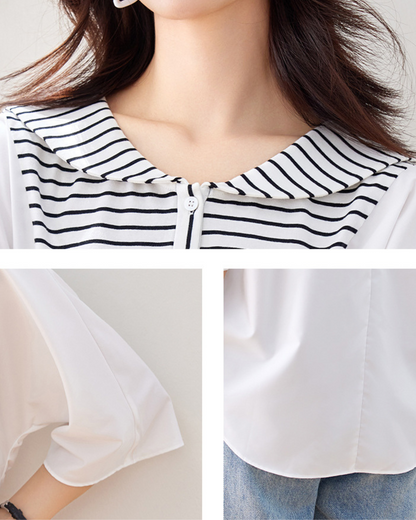 Lila Sailor Stripe T-Shirt