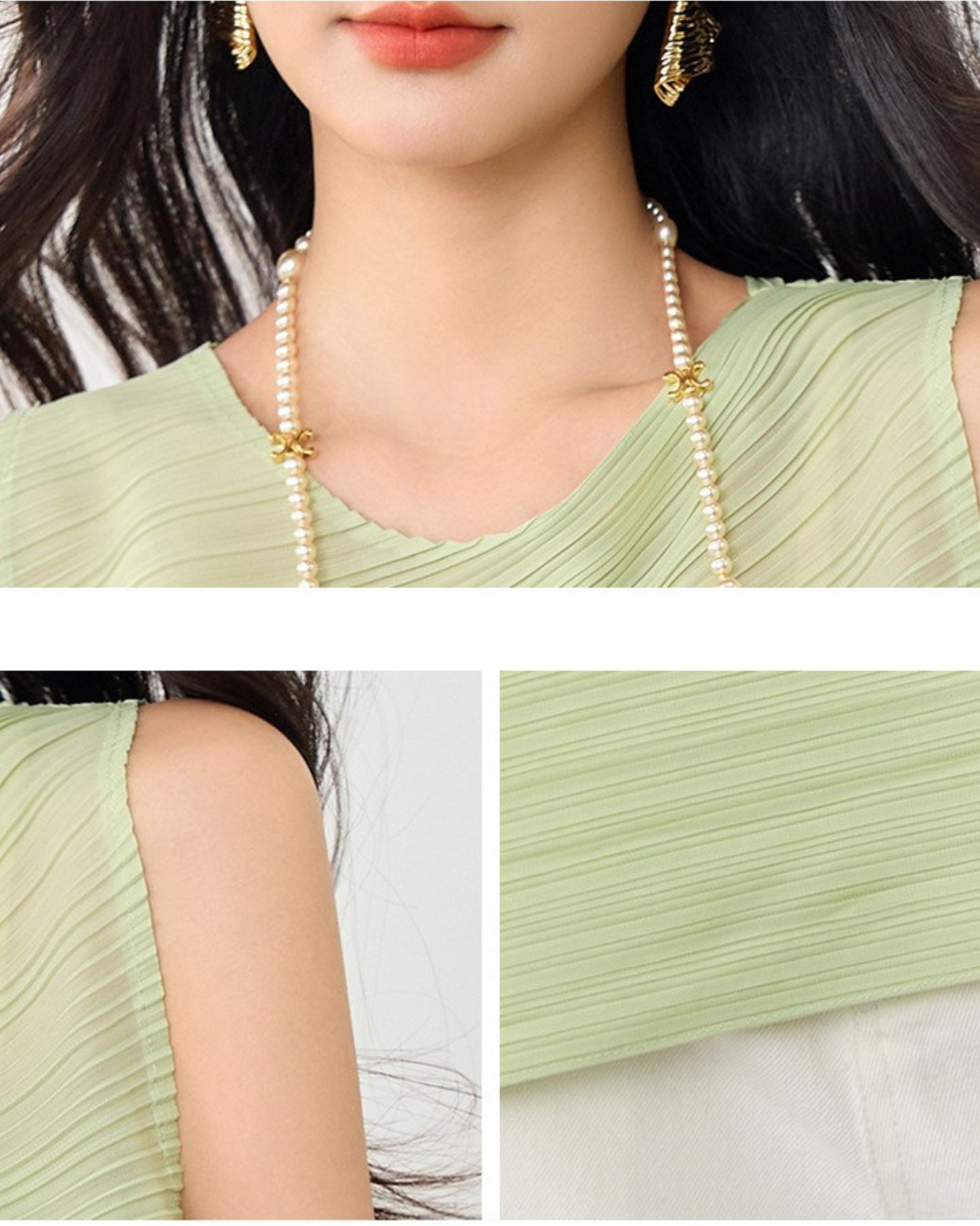 Elowen Pleat Flare Tank