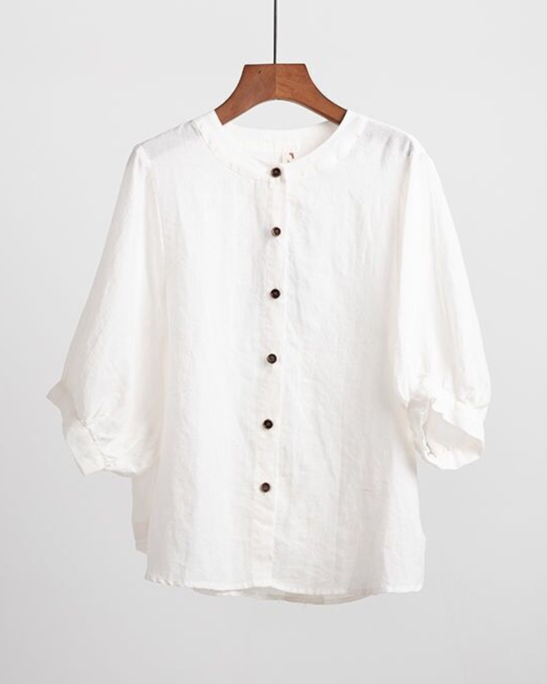 Luna Bloom Soft Puff Sleeve Blouse