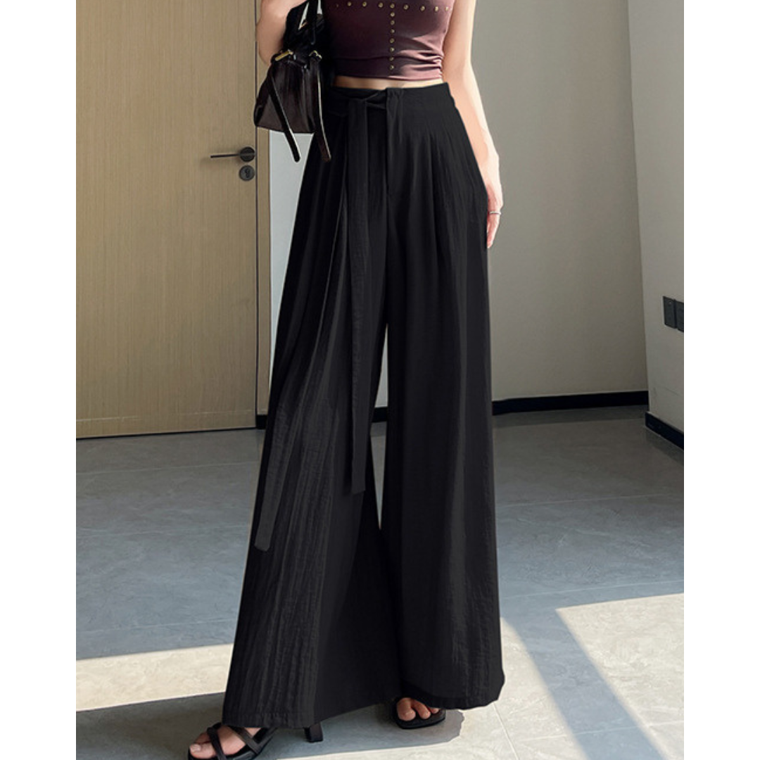 Lora Drift Waist Tie Trousers