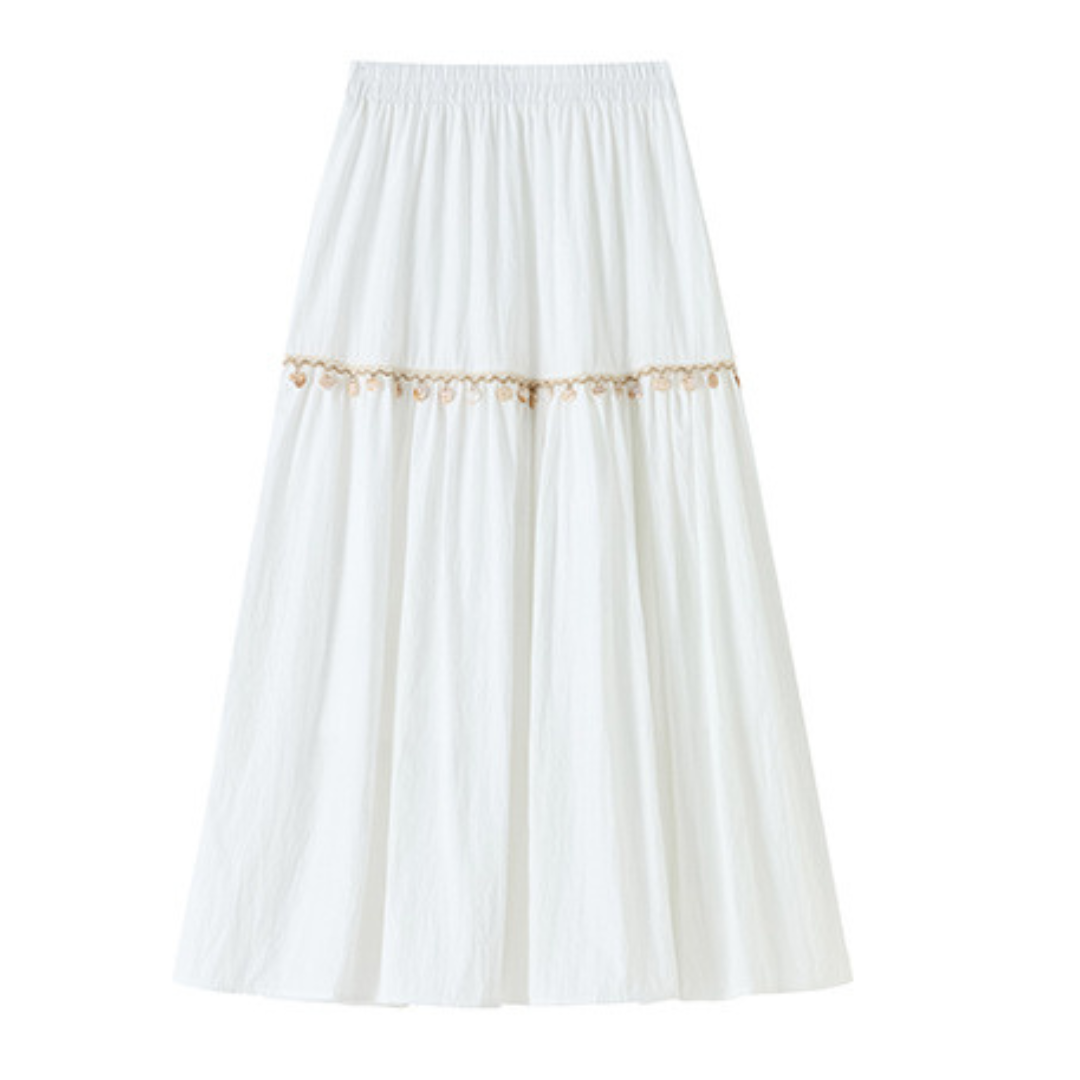 Solena Shell Trim Skirt