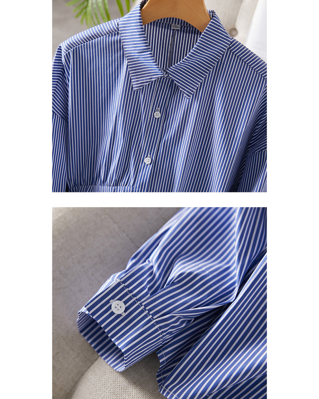 Elowen Calm Stripe Blouse