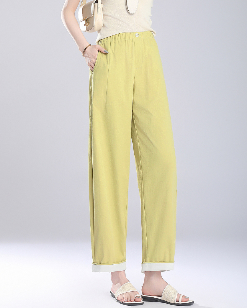Liora Soft Roll Hem Pants