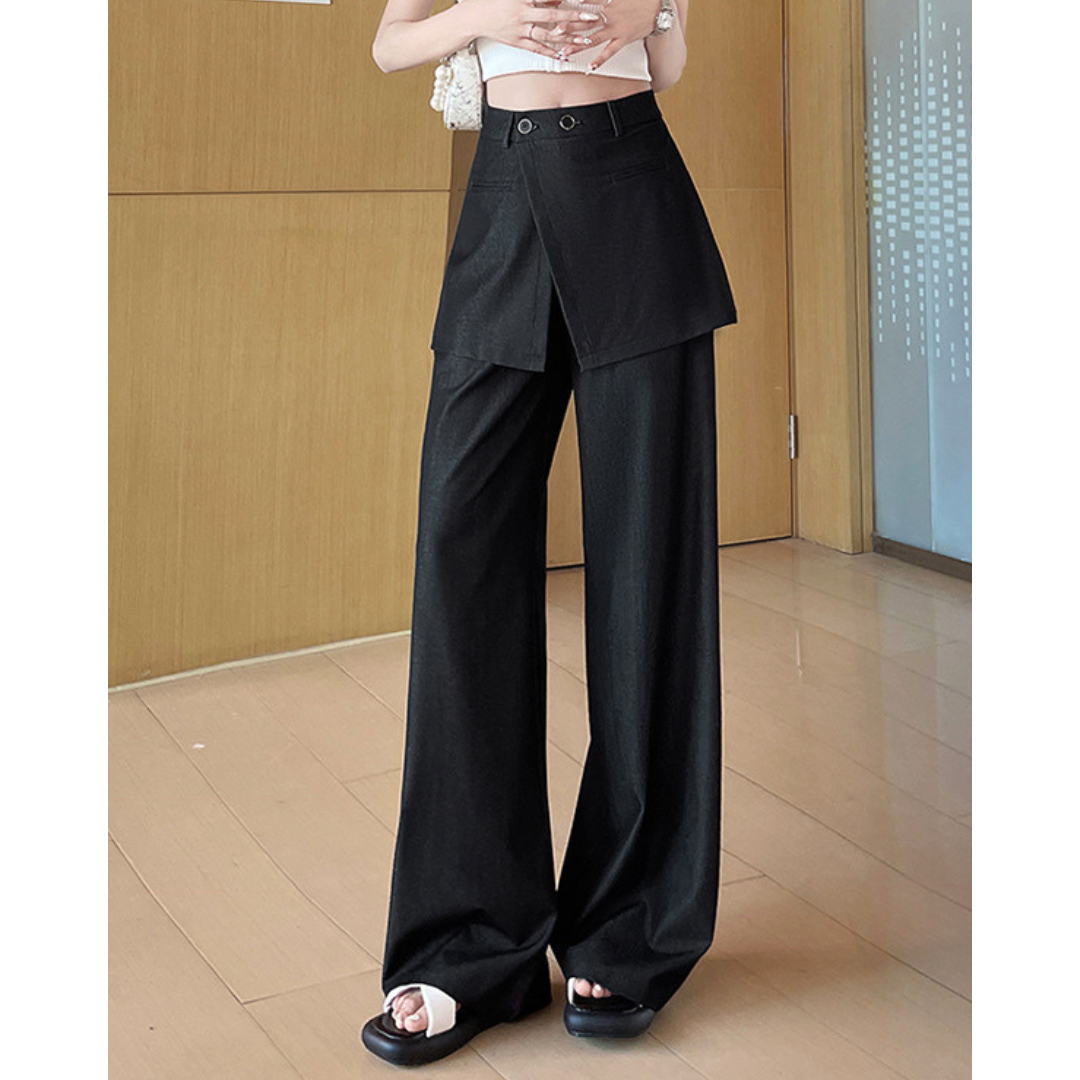 Lunel Layered Pleat Trousers