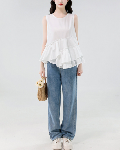Alina Soft Curve Cotton Shirt