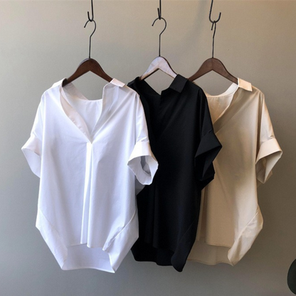 Still Hour Soft Fit Button Blouse