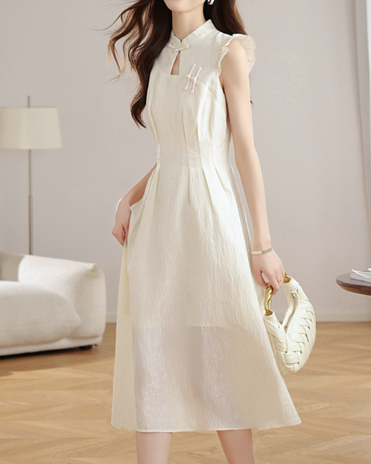 Ansel Grace Textured Midi Dress
