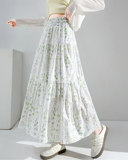Ivy Meadow Flow Maxi Skirt