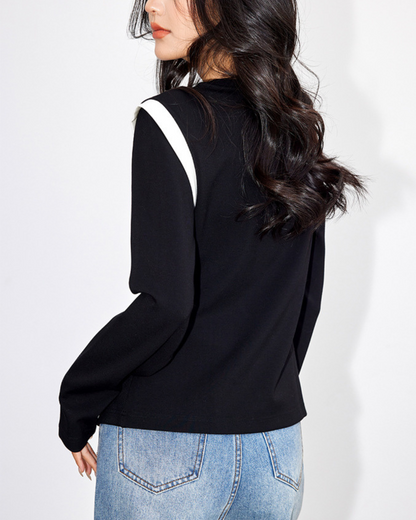 Lyra Angle Button T-Shirt