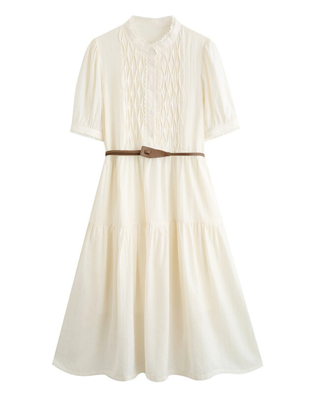 Auden Soft Pintuck Shirt Dress