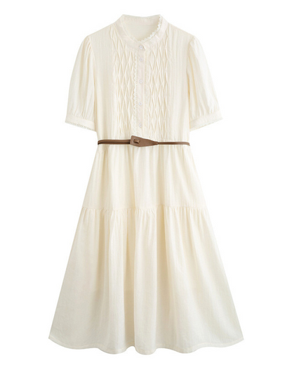 Auden Soft Pintuck Shirt Dress