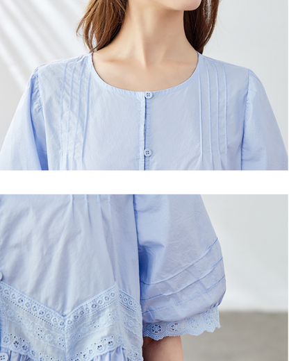Elara Soft Bloom Blouse