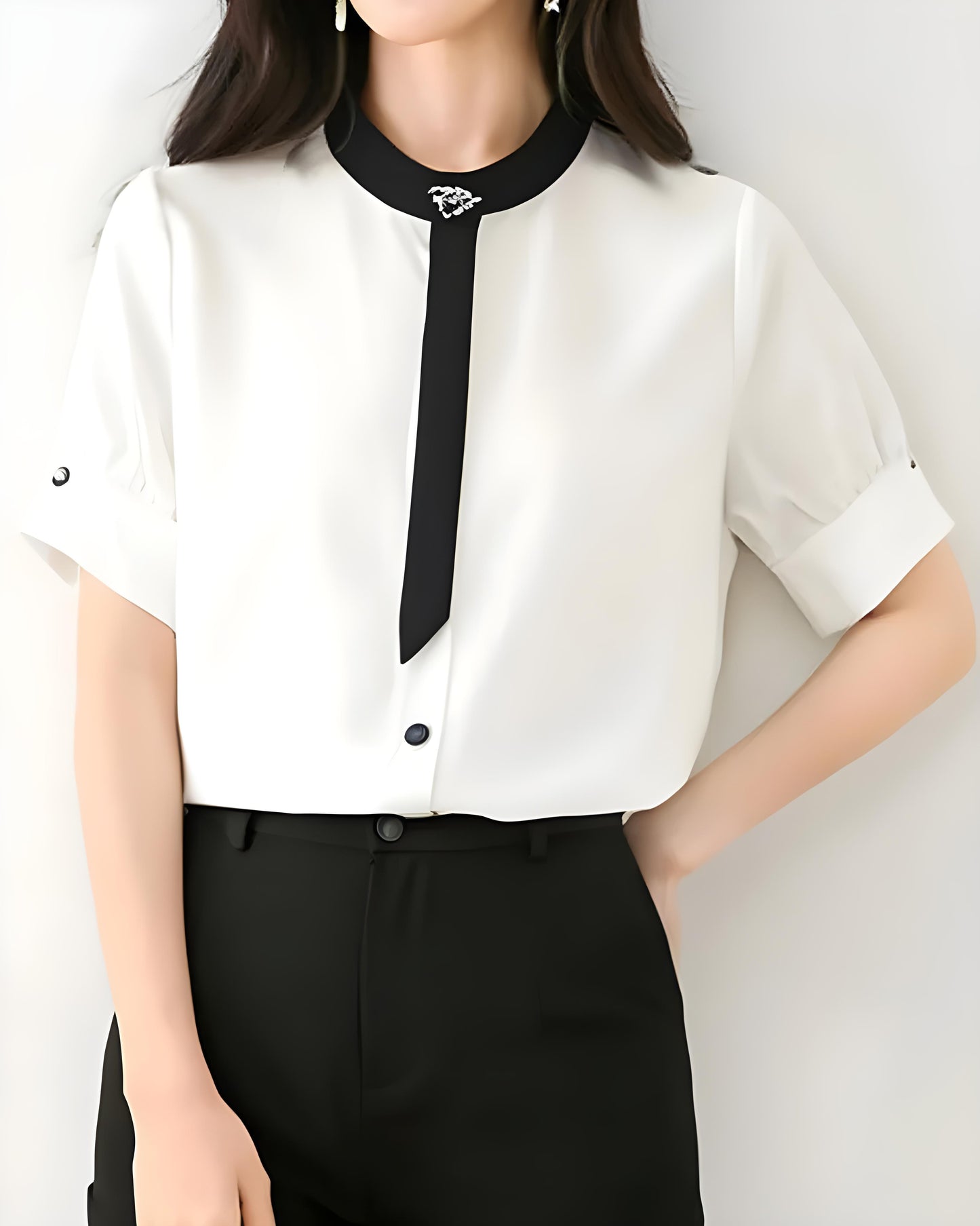 Livia Grace Trim Blouse