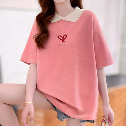 Lilou Heart Collar T-Shirt