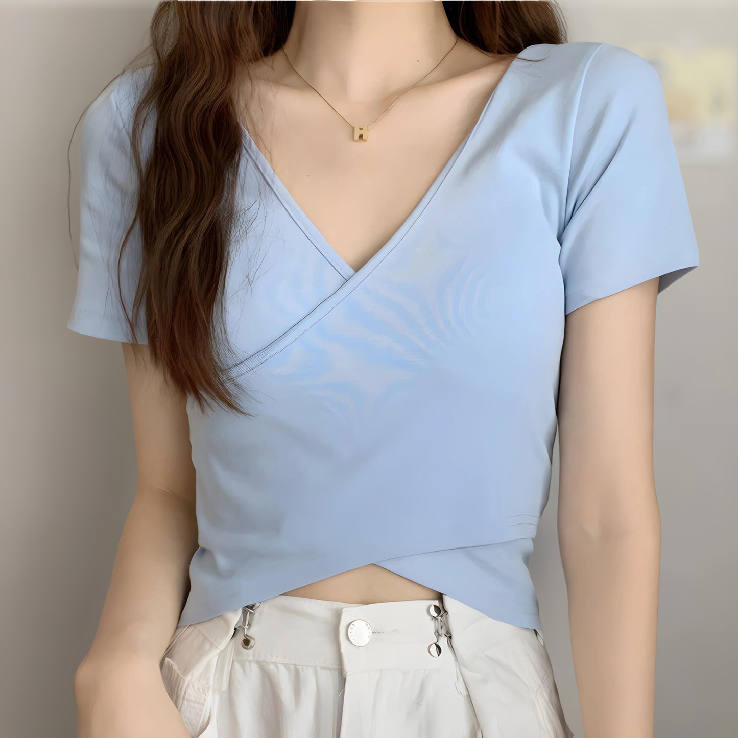 Elara Cross Curve T-Shirt
