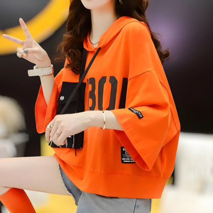 Brava Bold Pocket Hoodie T-Shirt