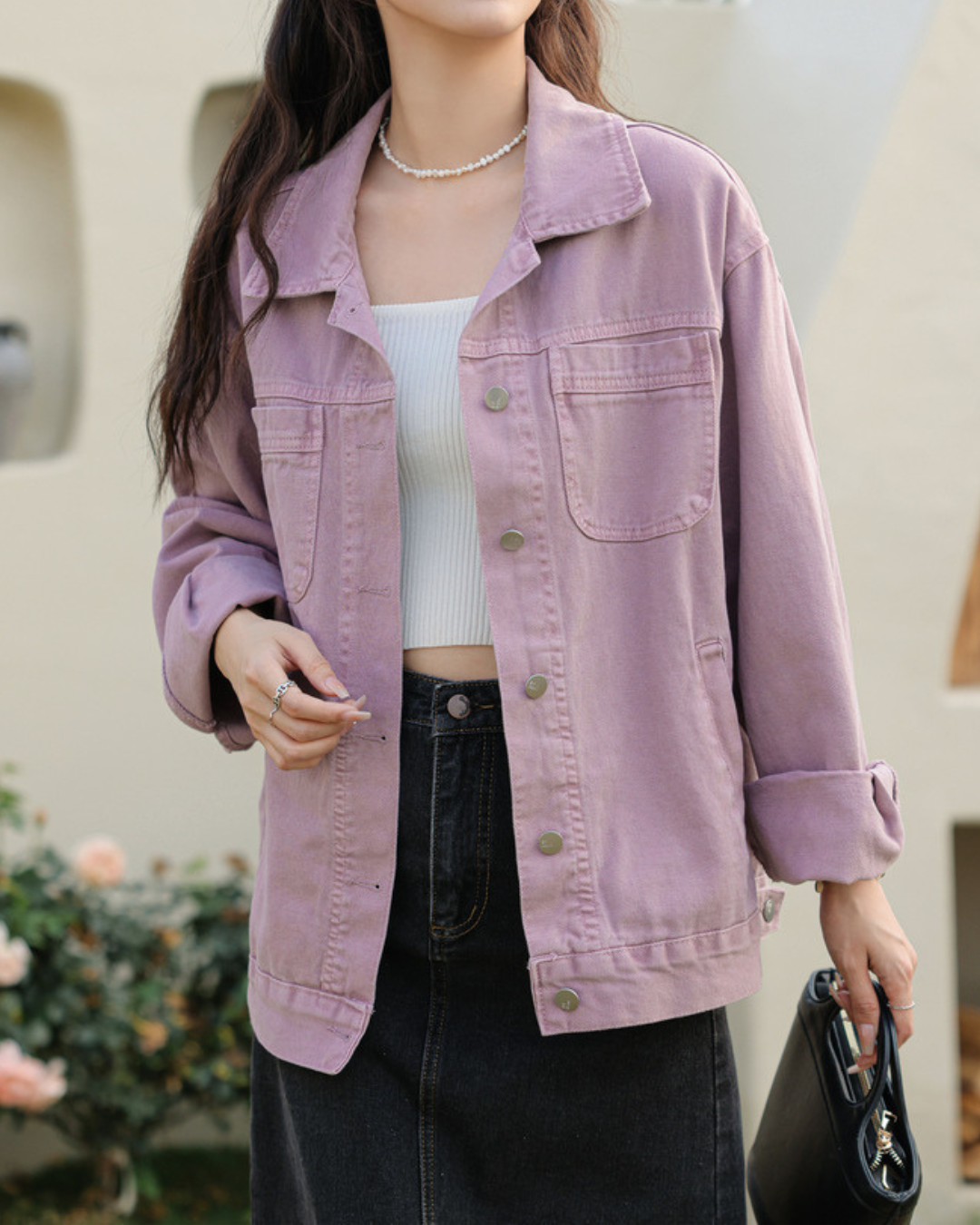Elise Calm Soft Denim Jacket