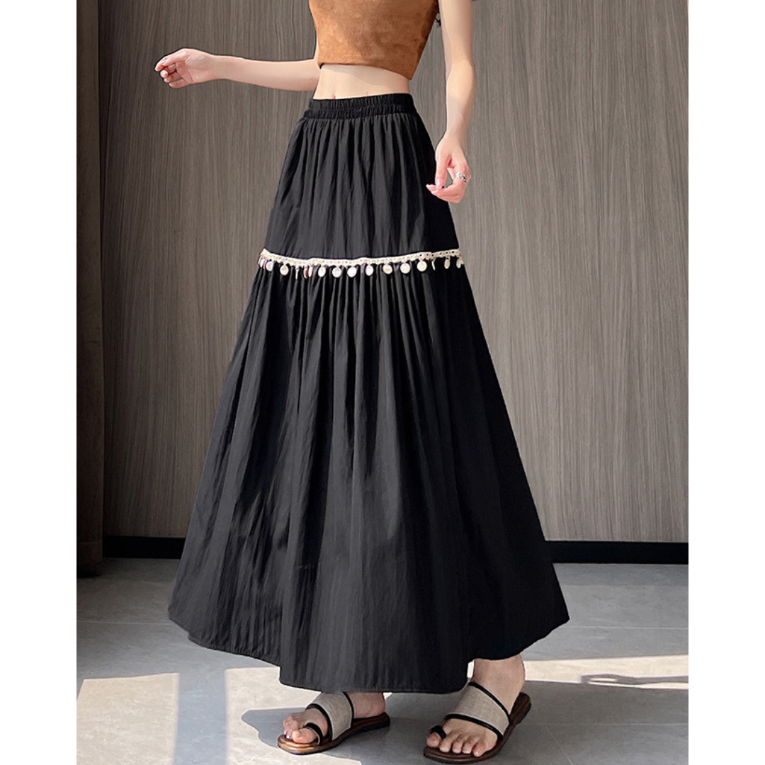 Solena Shell Trim Skirt