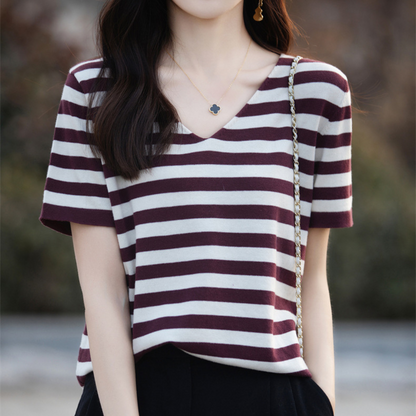 Delia Soft Stripe T-Shirt