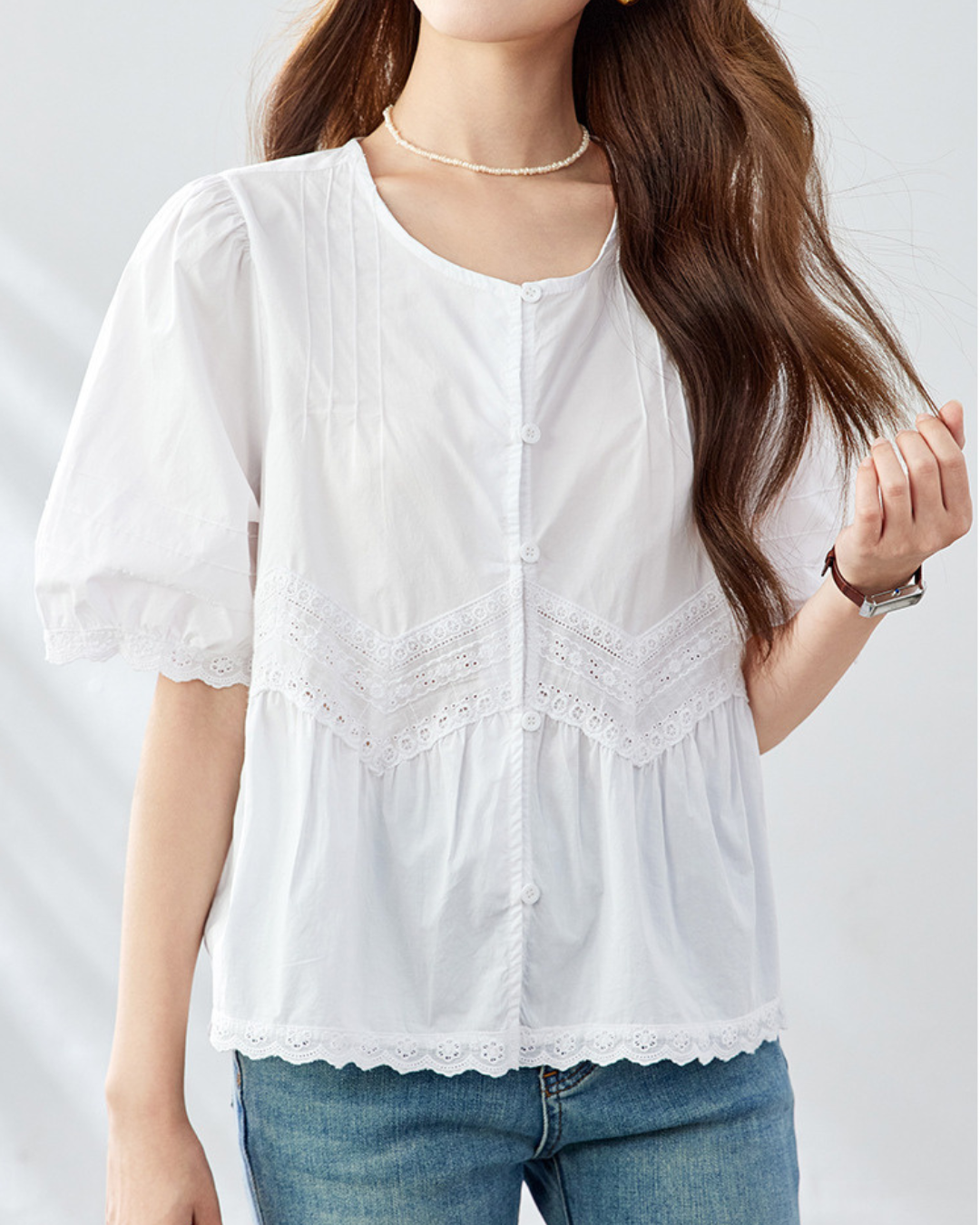 Elara Soft Bloom Blouse