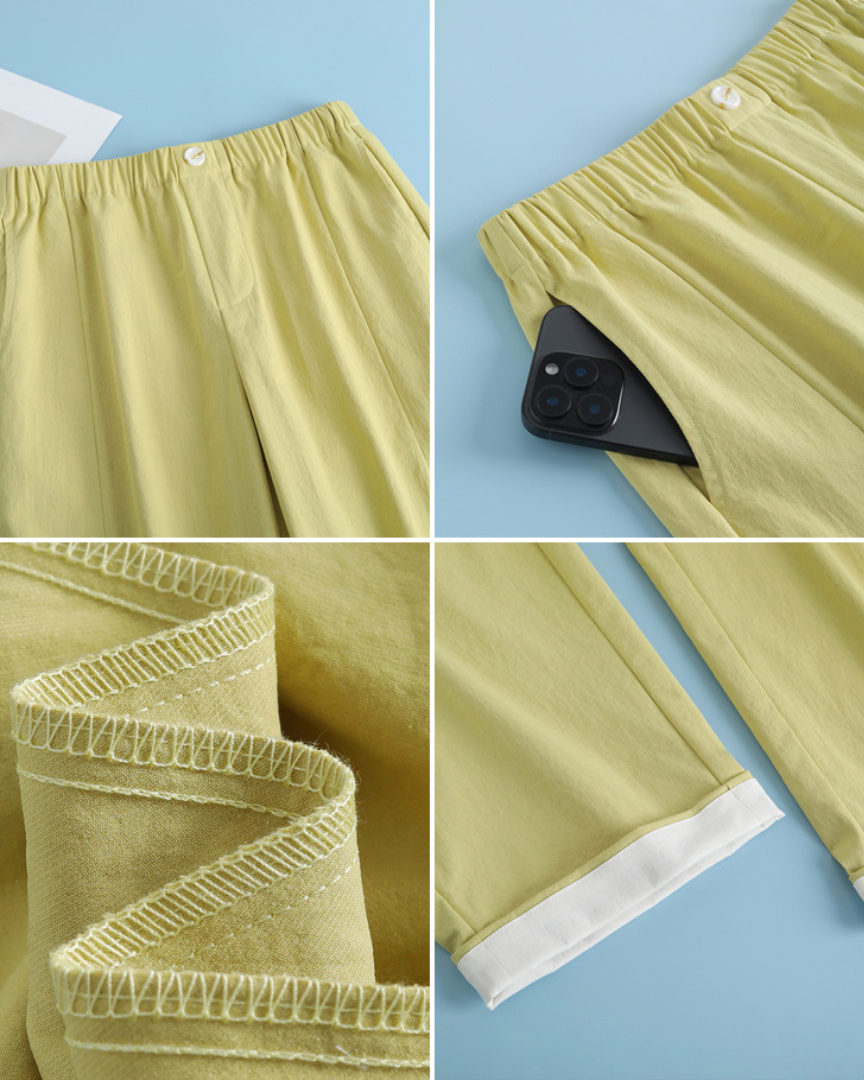 Liora Soft Roll Hem Pants