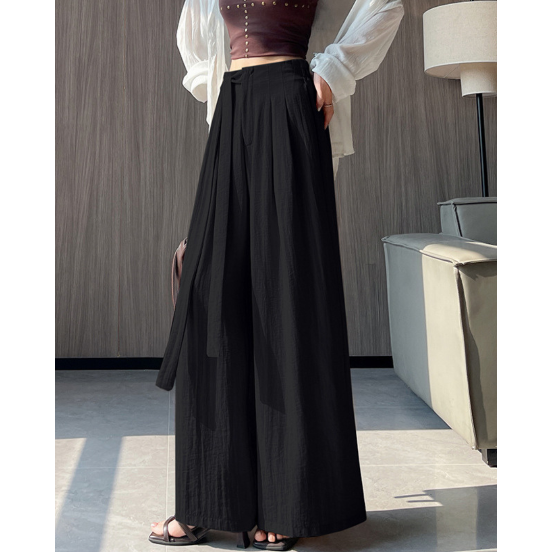 Lora Drift Waist Tie Trousers