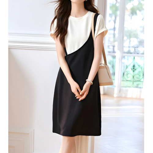 Lumi Soft Drape Midi Dress