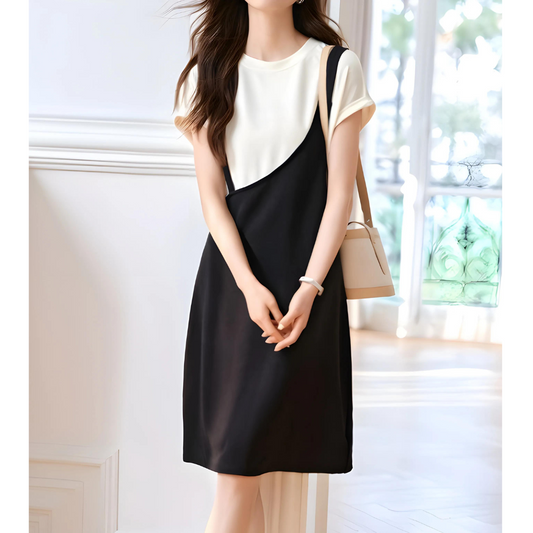 Lumi Soft Drape Midi Dress
