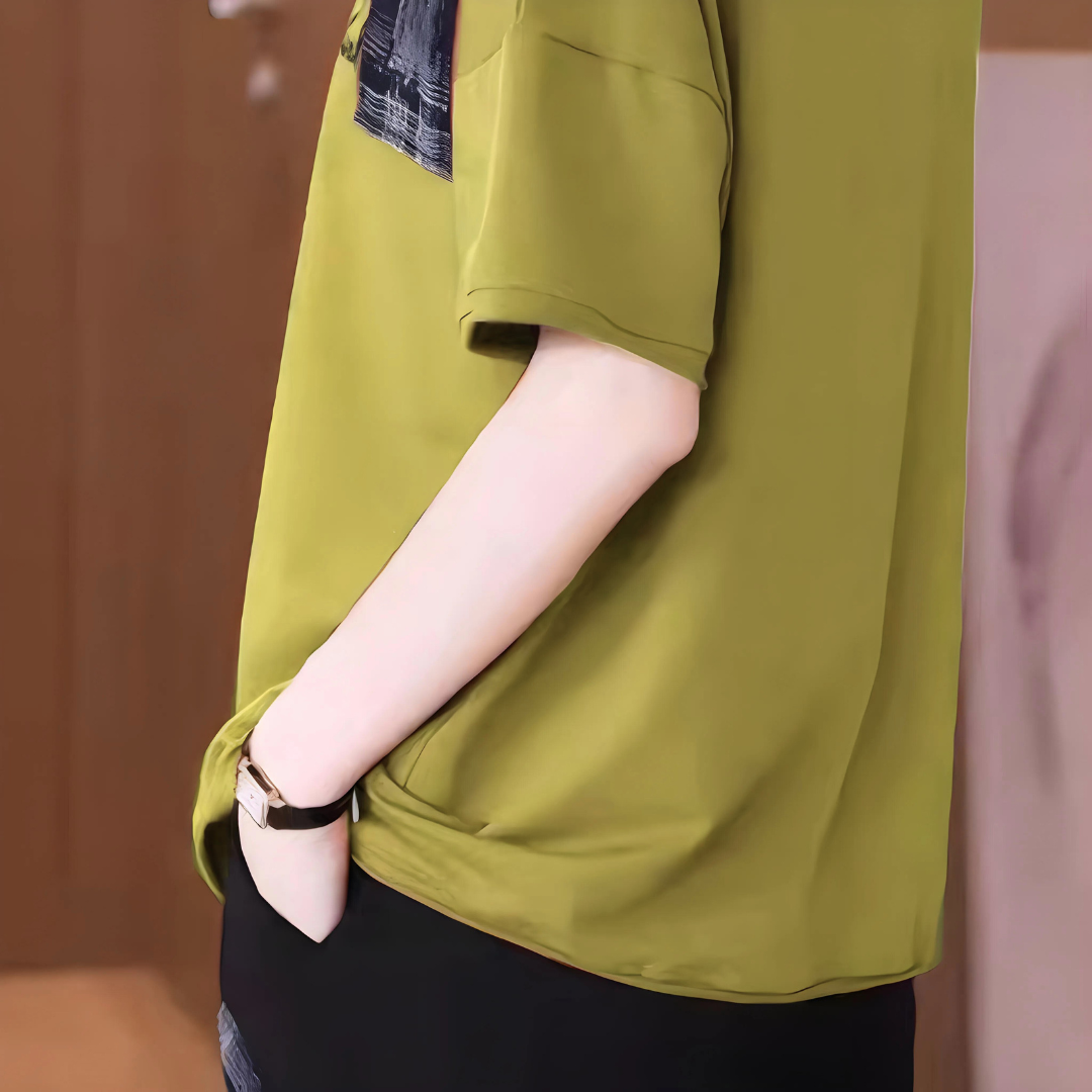 Avelyn Patch Pocket T-Shirt