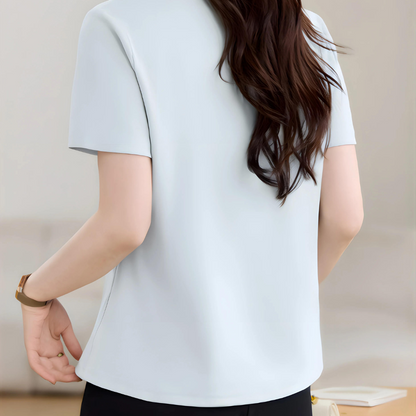 Lea Tiny Bow Detail T-Shirt