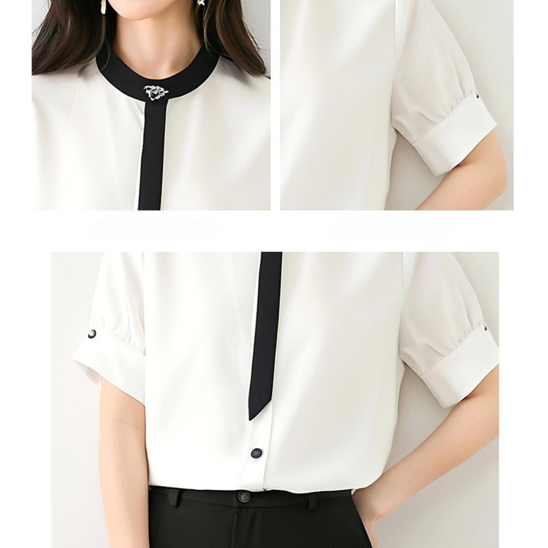 Livia Grace Trim Blouse
