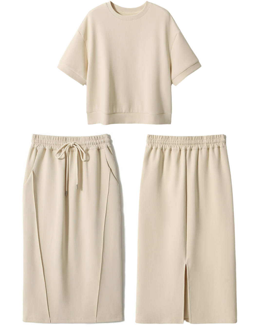 Eden Softline Drawstring Skirt Set