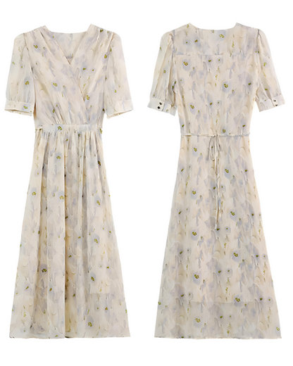 Amara Mist Bloom Midi Dress