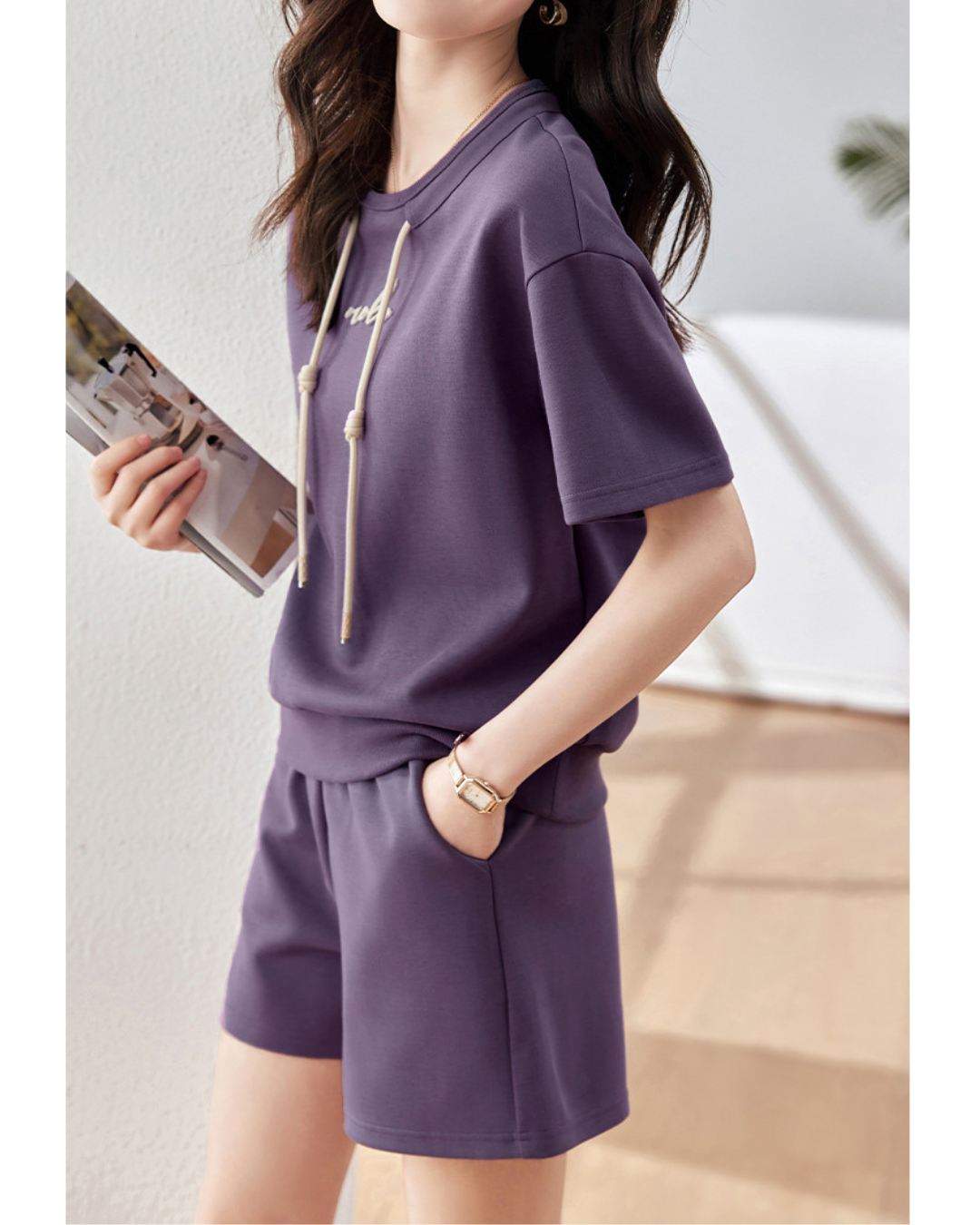 Lynn Calm Cotton Lounge Set