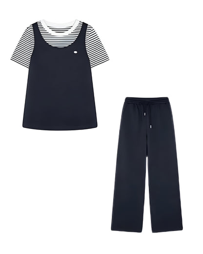 Elise Calm Stripe Layer Set