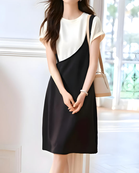 Lumi Soft Drape Midi Dress